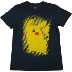 古着 POKEMON ポケモン ピカチュウ アニメ キャラクタープリントTシャツ メンズM相当/eaa539616
