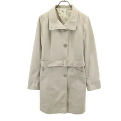 組曲 ロングコート 5 ベージュ系 KUMIKYOKU レディース 古着 【240308】