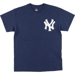 古着 MAJESTIC MLB NEW YORK YANKEES ニューヨークヤンキース ナンバリング スポーツTシャツ メンズM /eaa441556 【中古】/eaa441556