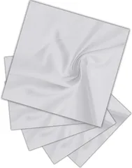 （エイチアンドビー）h&b h＆b クリーニングクロス 楽器 ピアノ ギター タブレット 自動車 内装 モニター テレビ 画面 用 磨き ポリッシュクロス 大判 40x40cm 5枚セット(オフホワイト)