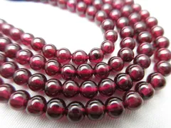 【AA】/【ガーネット】/玉size(約4㎜玉)/1set(30玉)/【実りの象徴】/【１月の誕生石】/1124w4