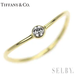 大幅値下げ！TIFFANYウェーブシングルロウダイヤモンドリング10号 エルサ・ペレッティ ウェーブ シングルロウ リング ダイヤモンド