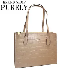 コーチ バッグ レディース COACH トートバッグ エンボスド クロコダイル レザー ニーナ トート CL654 IMTAU トープ