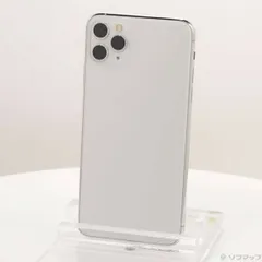 〔中古品〕 iPhone11 Pro Max 64GB シルバー MWHF2J／A SIMフリー【349】