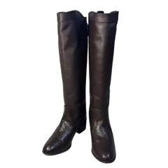 Z1521Darryl ダリル ロング ブーツ ブラウン レディース 22.5