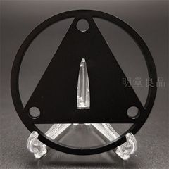 BK0110　日本刀装具　刀鍔　透し　鉄地　透　鍔　刀剣美術　重量：約90G