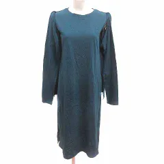 【未使用品】PRIDE　プライド　ロングシアーノースリーブチュニック　38 未使用品】PRIDE プライド ロングシアーノースリーブチュニック