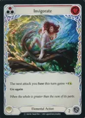 【中古】Flesh and Blood ELE103[C]：(Rainbow Foil)Invigorate (1)