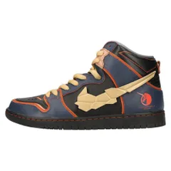 NIKE SB (ナイキエスビー) SB DUNK HIGH PRO QS GUNDAM UNICORN BANSHEE ダンクハイプロ ガンダムユニコーン ハイカットスニーカー ネイビー DH7717-400 US10/28cmのサムネイル