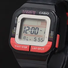 稼働 良品 カシオ ADB-100J QZ デジタル文字盤 スクエア メンズ腕時計 OSW 2000000 NSK