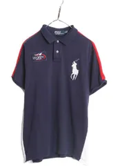【お得なクーポン配布中!】 ビックポニー ポロ ラルフローレン 鹿の子 半袖 ポロシャツ メンズ XL / 半袖シャツ コットン US オープン テニス 限定 ワッペン ボックス