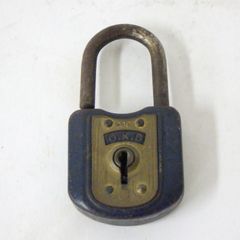昭和 レトロ 南京錠 鍵なし