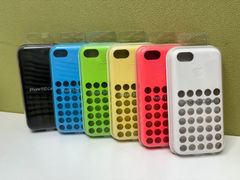 【希少】iPhone5C Case ブラック・ピンク・ブルー・イエロー・グリーン・ホワイトいずれか1つ