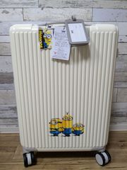 [リー] ミニオン スーツケース 52L 58L 62cm 3.6kg 320-30001 MINIONS リー TSAロック搭載 エキスパンダブル キャリーケース ハードキャリー ストッパー付き ホワイト