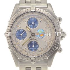 ブライトリング BREITLING A13048 クロノマット ブルーインパルス クロノグラフ デイト 自動巻き メンズ 良品 保証書付き R#141483