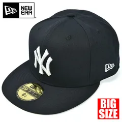 【新品・未使用】【ビッグサイズ】【ニューヨーク・ヤンキース／ネイビー】ニューエラ 59FIFTY キャップ 帽子 メンズ ビッグサイズ 大きいサイズ NEW ERA MLB Authentic CAP NY オーセンティック チーム ロゴ ブランド