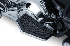 セット販売　KURYAKYN  クリアキン goldwing 用フットコントロールコンポーネント：運転席または助手席フロアボード用六角折りたたみボード、クローム、1ペア クリアキン スプラインアダプターマウント丨 8808丨 5908