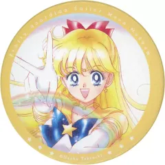 【中古】バッジ・ピンズ セーラーヴィーナス 「美少女戦士セーラームーンミュージアム オリジナル缶バッジコレクション」