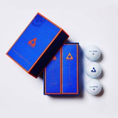 【世界一飛ぶボール】attomax Golf Ball MEDIUM 2スリーブ 6球入 HS38-47m/s 非公認球 正規品 アトマックス メイドインジャパン【世界最長飛距離ゴルフボール】