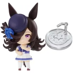 【中古】食玩 トレーディングフィギュア 7.ライスシャワー 「ウマ娘 プリティーダービー ミニキャラコレクション 01」