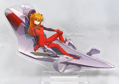 【中古】雑貨 式波・アスカ・ラングレー ビジュアルスタンド 「一番くじ エヴァンゲリオン～全力疾走!～」 D賞