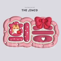 【完成品】ENHYPEN HEESEUNG🐹🍎ぷっくり風ネームボード