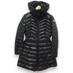 【MONCLER】ロゴワッペン パーカーロングダウンジャケット MONCLER】ロゴワッペン ロングダウンジャケット (MONCLER/ダウン