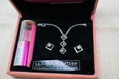 SWEET STORY　レディース　ペンダント＆ピアス　スーパーキュービックジルコニア
