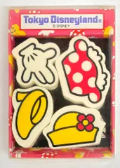 東京ディズニーランド ケシゴムセット MIN(ミニーパーツ) 当時物