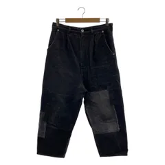 COMME des GARCONS HOMME / コムデギャルソンオム | 2022AW | パッチワーク デニムパンツ | XS | ブラック | メンズ