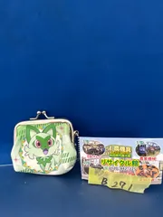 ポケットモンスター　ポケモンがま口ミニ財布・ニャオハ