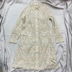 極希少】サリースコット 小花刺繍のロングコート ミナペルホネン 11号