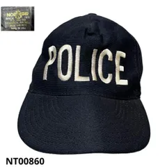 NT00355 USA製キャップ police ポリス スーベニア刺繍帽子ベースボールキャップのサムネイル