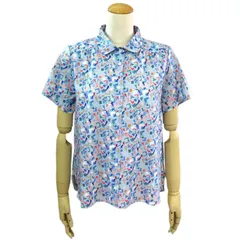 【SALE】Parkes パークス  リバティ LIBERTY プチカラー半袖シャツ  綿100％ 日本製 サイズ(M) 品番(PH2522522) col.4 返品不可 parkes 【SALE】Parkes パークス リバティ LIBERTY プチカラー