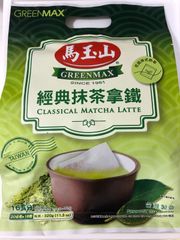 台湾馬玉山經典抹茶拿鐵 抹茶ラテ1パック(20g X16)