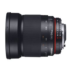 《アウトレット・展示品》SAMYANG  広角単焦点 24mm F1.4 ED AS IF UMC ペンタックス K フルサイズ対応 電子接点無し　マニュアルレンズ