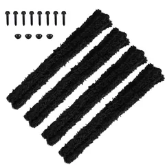 新品 曲げ可能 骨格モール 飾り物 クラフトモール 工作モール 造形材料 DIYキット 目玉パーツや差し鼻付き ぬいぐるみ 学校 動物 人形 ハンドメイド ふわふわモール 4本入り キーホルダー 黒 単色 手作り素材 長さ1m mm 太い 幅15 モフモフモー