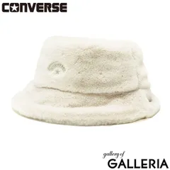コンバース バケットハット バケハ レディース メンズ 秋冬 冬 CONVERSE ブランド 帽子 フェイクファー ファー FUR BUCKET HAT 234-012202 IVORY