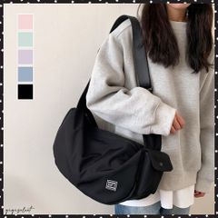 ショルダーバッグ レディース 軽量 5色ボディバッグ 斜めがけバッグ 肩掛けかばん 英字ロゴ お出掛け 鞄 おしゃれ 韓国 男女兼用 ユニセックス オルチャンカジュアルバッグ 肩掛けカバン 軽量バッグ