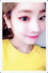 【中古】コレクションカード(女性) TWICE/ダヒョン/外枠白色/4th Mini Album CD「SIGNAL」予約初回特典フォトカード