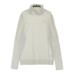 サイズ：L CALLAWAY キャロウェイ 2023年モデル タートルネック ニットセーター ラメ  ホワイト系 [240101393295] ゴルフウェア レディース ストスト