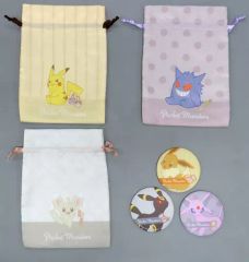 [중고] 굿즈 세트 전 6종 세트 신다나나미 컬렉션 [이치반 복권 Pokemon ~Fantasy Closet~] H상
