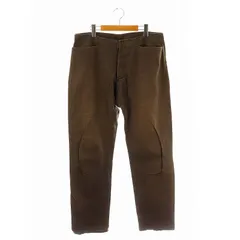 マルタンマルジェラ 14 Martin Margiela 14 13SS マックイーンパンツ ワイドテーパード リネン混 50 茶 /MI ■OSのサムネイル