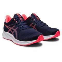 【新品】asics　レディースランニングシューズ　パトリオット 13　PATRIOT 13  1012B312-404　ネイビー/コーラルピンク　23.0