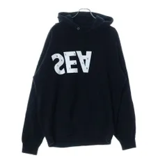 WIND AND SEA (ウィンダンシー) 20SS ×GOD SELECTION XXX MONOGRAM HOODIE ゴッドセレクション モノグラムフーディー スウェットプルオーバーパーカー ブラック GX-S20-WSHD-03