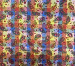 リバティマドラスチェック　2m