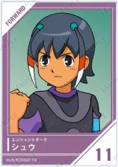 【中古】キャラカード シュウ 「イナズマイレブンGO トレーディングアクリルカード ホーリーロードver.」