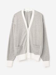 新品】HERILL（ヘリル）Suvin cotton Sweat cardigan 23-080-HL-8040-1