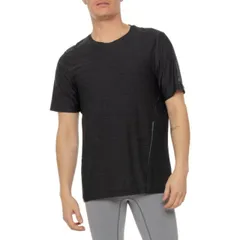 【送料無料】 アシックス メンズ シャツ トップス ASICS Knit SD T-Shirt - Short Sleeve Black