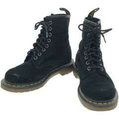 Dr.Martens ドクターマーチン ソフトバック8ホールブーツ  ブラック UK4